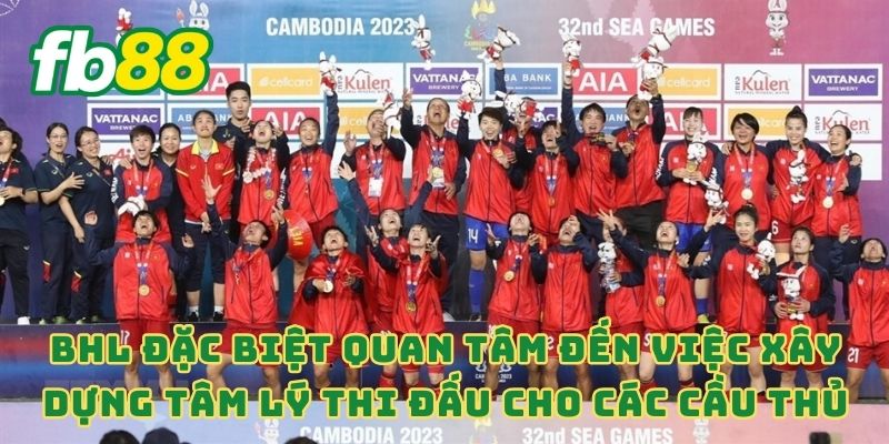 BHL đặc biệt quan tâm đến việc xây dựng tâm lý thi đấu cho các cầu thủ