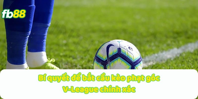 Bí quyết để bắt cầu kèo phạt góc V-League chính xác