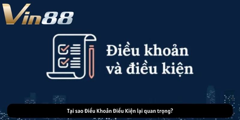 Tại sao Điều Khoản Điều Kiện lại quan trọng?